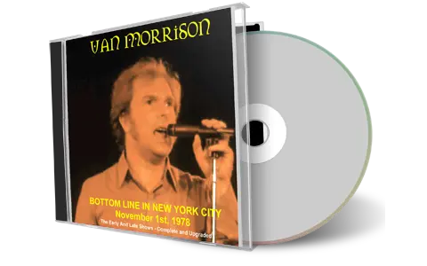 Front cover artwork of Van Morrison Compilation CD Bottom Line 1978 Soundboard