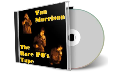 Front cover artwork of Van Morrison Compilation CD The Rare 70S Tape Audience