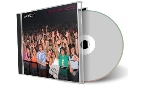 Front cover artwork of Weezer 2005-09-08 CD Duluth Audience