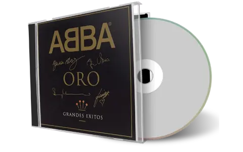 Front cover artwork of Abba Compilation CD Oro Soundboard