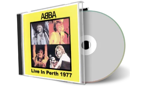 Front cover artwork of Abba Compilation CD Perth 1977 Audience