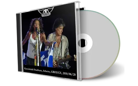 Front cover artwork of Aerosmith 2010-06-20 CD Athens Audience