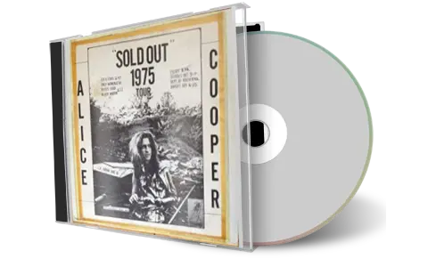 Front cover artwork of Alice Cooper 1975-06-16 CD Los Angeles Audience
