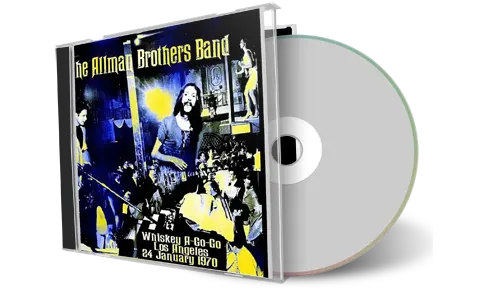 Front cover artwork of Allman Brothers 1970-01-24 CD Los Angeles Soundboard
