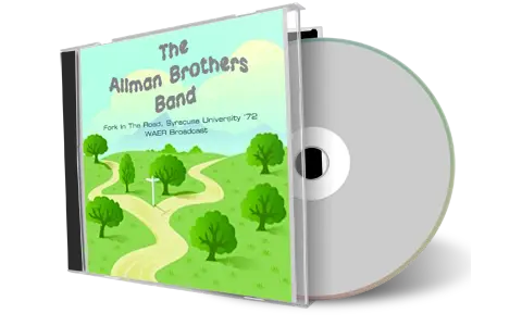 Front cover artwork of Allman Brothers 1972-04-07 CD Syracuse Soundboard