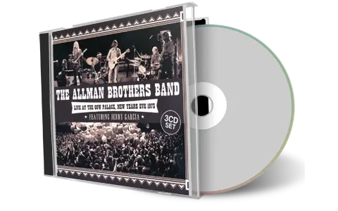 Front cover artwork of Allman Brothers 1973-12-31 CD San Francisco Soundboard