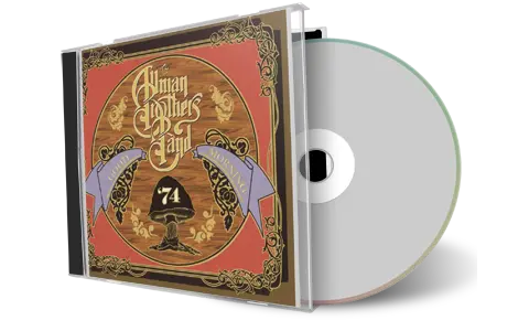 Front cover artwork of Allman Brothers 1974-01-01 CD San Francisco Soundboard