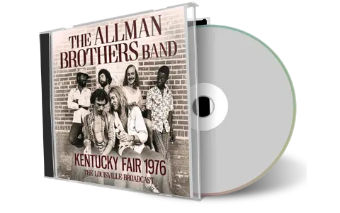 Front cover artwork of Allman Brothers 1976-04-30 CD Kentucky Fair Soundboard