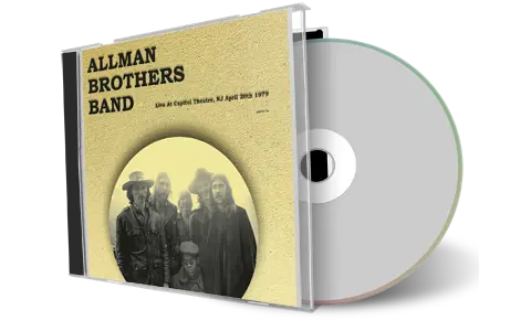 Front cover artwork of Allman Brothers 1979-04-20 CD Passaic Soundboard