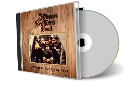 Front cover artwork of Allman Brothers 1994-07-31 CD Horde Festival Soundboard