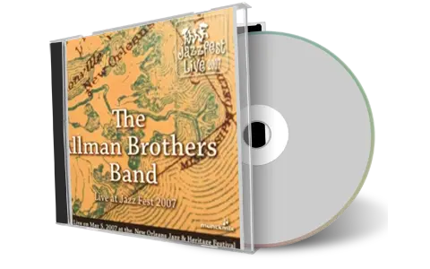Front cover artwork of Allman Brothers 2007-05-05 CD New Orleans Soundboard