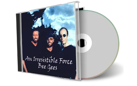Front cover artwork of Bee Gees Compilation CD An Irresistible Force Soundboard