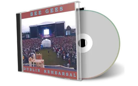 Front cover artwork of Bee Gees Compilation CD Dublin Soundcheck 1998 Soundboard