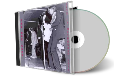 Front cover artwork of Bee Gees Compilation CD Melbourne 1971 Soundboard