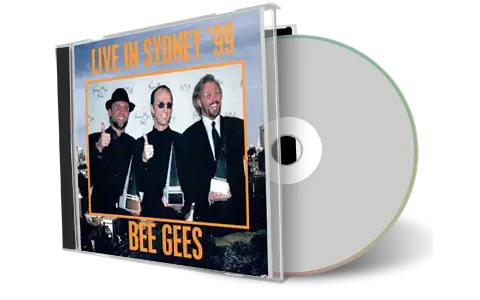 Front cover artwork of Bee Gees Compilation CD Sydney 1999 Audience
