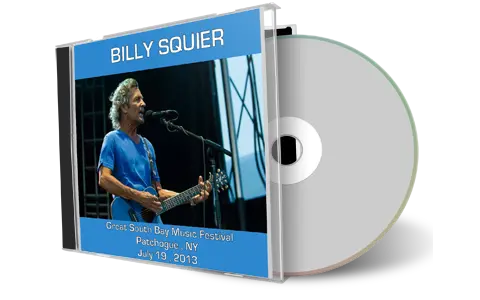 Front cover artwork of Billy Squier 2013-07-19 CD Patchogue Soundboard