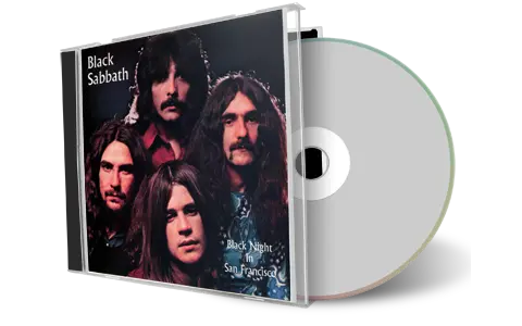 Front cover artwork of Black Sabbath 1970-11-27 CD San Francisco Audience