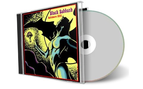 Front cover artwork of Black Sabbath 1975-02-08 CD Baltimore Audience