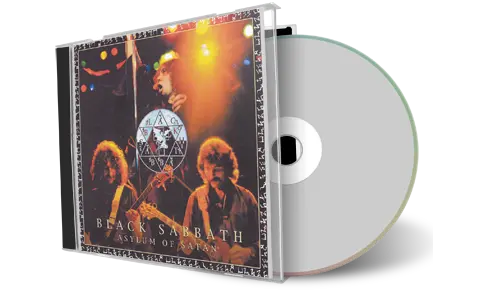Front cover artwork of Black Sabbath Compilation CD Asylum Of Satan Audience