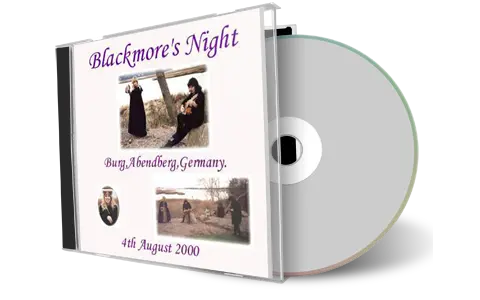 Front cover artwork of Blackmores Night 2000-08-04 CD Abenberg Audience