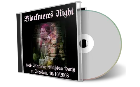 Front cover artwork of Blackmores Night 2003-10-10 CD Moscow Audience