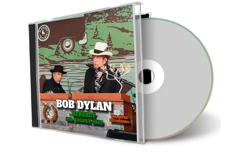 Front cover artwork of Bob Dylan 2025-08-09 CD Hershey Audience