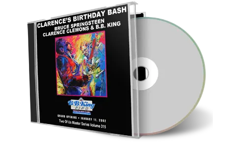 Front cover artwork of Bruce Springsteen With Clarence Clemons And Bb King 2002-01-11 CD Mashantucket Audience