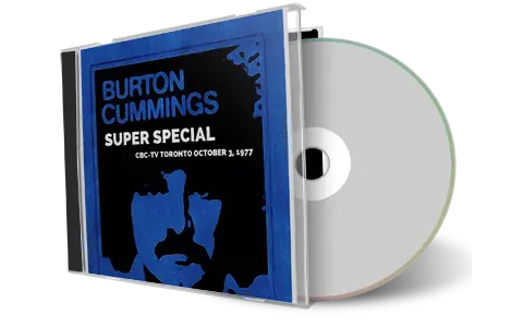 Front cover artwork of Burton Cummings 1977-10-03 CD Toronto Soundboard