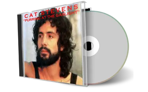 Front cover artwork of Cat Stevens Compilation CD Purring At The Gaslight Audience