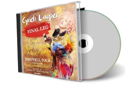 Front cover artwork of Cyndi Lauper 2025-08-24 CD Mountain View Audience