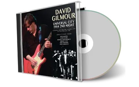 Front cover artwork of David Gilmour 1984-06-22 CD Universal City Audience