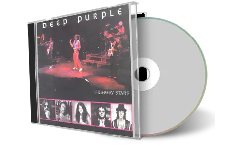 Front cover artwork of Deep Purple Compilation CD Highway Stars Audience