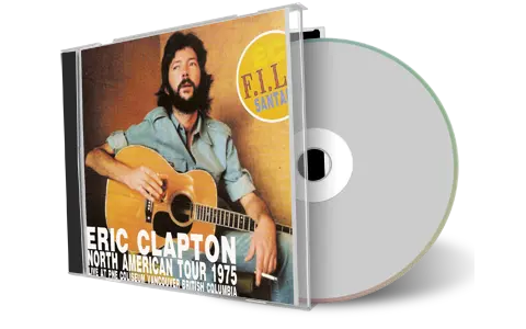 Front cover artwork of Eric Clapton And Carlos Santana 1975-08-03 CD Vancouver Audience