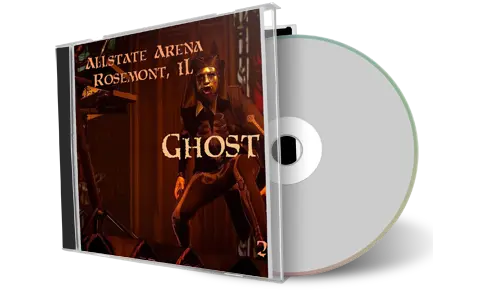 Front cover artwork of Ghost 2025-08-01 CD Rosemont Audience