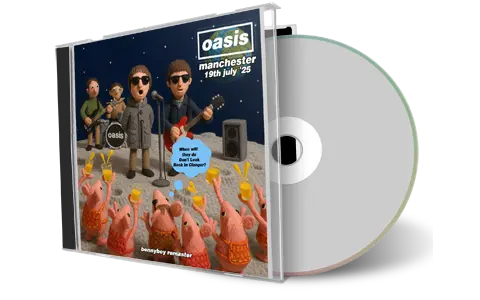 Front cover artwork of Oasis 2025-07-19 CD Manchester Audience