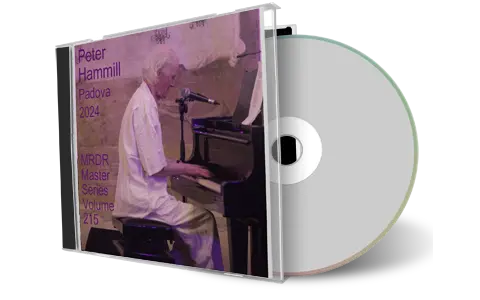 Front cover artwork of Peter Hammill 2024-11-21 CD Padova Audience