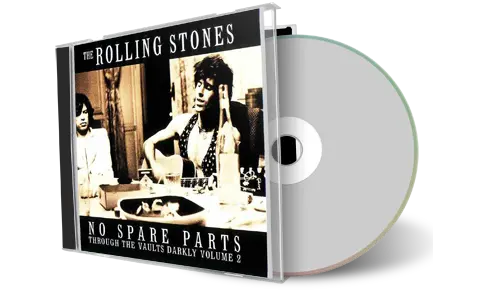 Front cover artwork of Rolling Stones Compilation CD Through The Vaults Darkly Vol 2 Soundboard