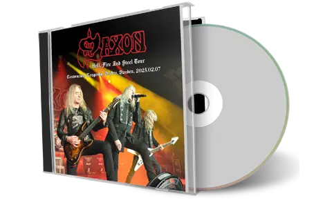 Front cover artwork of Saxon 2025-02-07 CD Orebro Audience