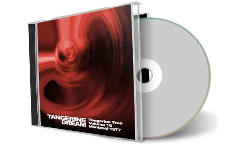 Front cover artwork of Tangerine Dream 1977-04-09 CD Montreal Audience