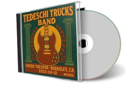 Front cover artwork of Tedeschi Trucks Band 2025-08-12 CD Berkeley Audience