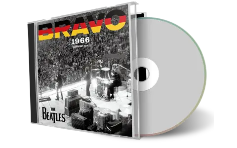 Front cover artwork of The Beatles Compilation CD Bravo 1966 Soundboard