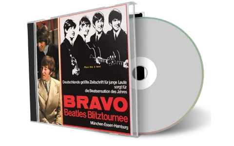 Front cover artwork of The Beatles Compilation CD Live In Essen 1966 Soundboard