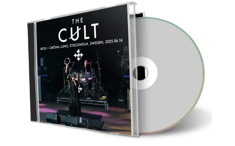 Front cover artwork of The Cult 2025-06-16 CD Stockholm Audience