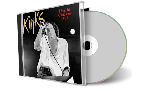Front cover artwork of The Kinks 1978-06-11 CD Chicago Audience
