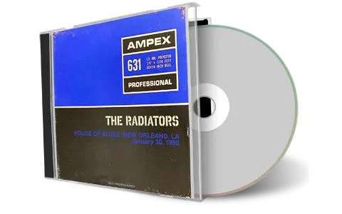 Front cover artwork of The Radiators 1998-01-30 CD New Orleans Soundboard