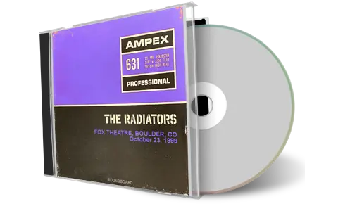 Front cover artwork of The Radiators 1999-10-23 CD Boulder Soundboard