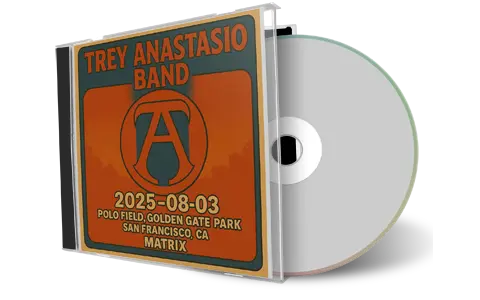 Front cover artwork of Trey Anastasio Band 2025-08-03 CD San Francisco Audience