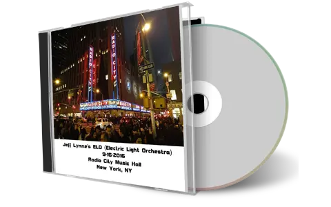 Front cover artwork of Elo 2016-09-16 CD New York Audience