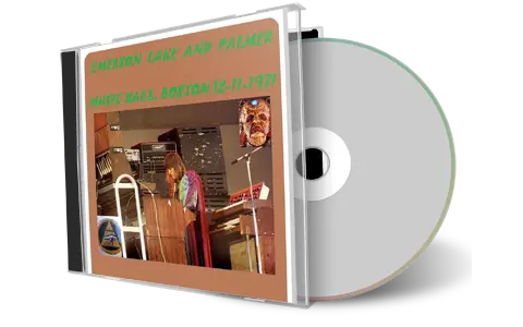 Front cover artwork of Elp 1971-11-21 CD Boston Audience