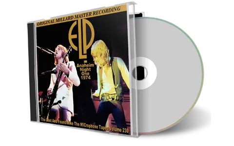 Front cover artwork of Elp 1974-02-01 CD Anaheim Audience